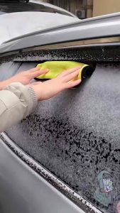 Kain Lap Mobil Microfiber 40x30 cm Lembut Tebal Anti Lecet Serbaguna