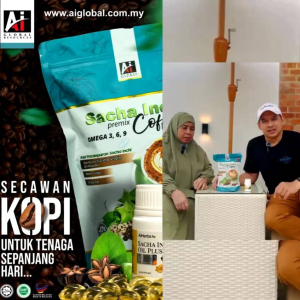 10 PEK KOPI SACHA INCHI AI GLOBAL RESOURCES (FREEGIFT)