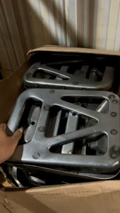 Nampan Tatakan Jok Belakang Vespa VBB VNB VNA Tahun Tua Detail Original Lokal Grade A