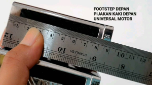 Aksesoris Motor: Pijakan Kaki Depan untuk Supra, Blade, Kharisma & Revo