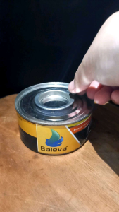 Sterno Baleva kaleng 250ml. Sterno gel sterno jelly untuk Pemanas prasmanan catering api biru