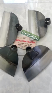 Cuốc/Xạc Nối Thép Lưỡi Cưa Xới Cỏ Làm Vườn Cào Đất Làm Vườn Nương Rẫy Chuyên Dụng