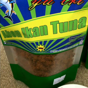Abon Ikan Tuna Yu Tri 100 Grm Tanpa Pengawet No MSG Halal MPASI Fresh Premium Floss