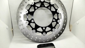 Piringan Disc Cakram Depan Variasi Model PSM Hitam MOS 300mm Pluse Breket Pnp Motor Mx king