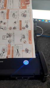 Máy scan Եài liệu di động CANON imageFORMULA DR-P215 Hàng cũ hinh thức đẹp 90%