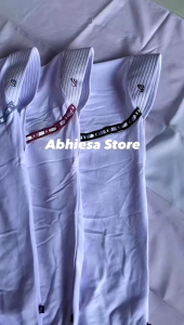 Kerudung Rabbani Innova Putih Renda Warna size S&M