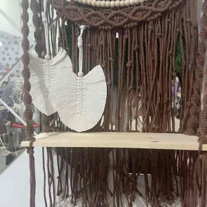 Macrame Shelf Hanging / Macrame Rak / Rak Dinding Kiyowo