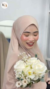 ฮิญาบสวมสำเร็จผ้ายืดทรงกลม ทรงหน้านิ่ม ติดแบรนด์เหล็ก ขนาดไซส์ XL