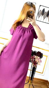 Daster Crinkle Polos: Pakaian Tidur Nyaman & Berkualitas