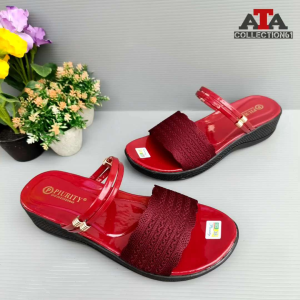 TERBARU DARI ATA collection61 PU02 SANDAL WANITA DEWASA HAK TINGGI KEKINIAN TRENDY ELEGAN TERKECE MURAH DAN BERKUALITAS