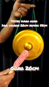 Gong 20 cm & Pemukul: Panduan Lengkap
