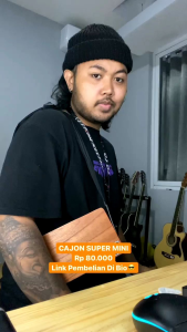 Cajon mini simple / kahon drum tinie