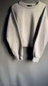 baju atasa wanita crewneck hoodie sweater