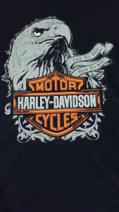 Rockstar77 Kaos T shirt motor biker H D full cotton