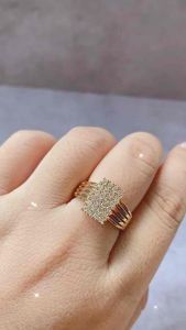 CINCIN MARKIS EMAS KOTAK FULL PERMATA XUPING ANTI LUNTUR