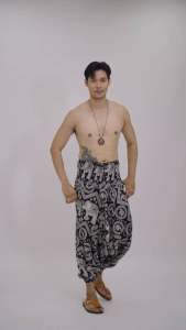 New กางเกงผ้าพริ้ว ซามูไร อาลาดิน ชุดเดรส ทรงหลวม ผ้าเมมเบิร์ด ใส่ได้กับทุกโอกาส - YourCozy