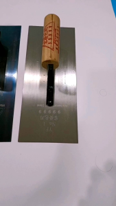 RASKAM PLAT BAJA/STAINLESS STEEL PLASTER ACI PLAMIR FINISHING 99999 ORIGINAL