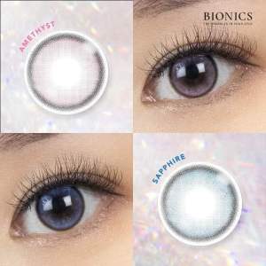 2 pieces Bionics Bliss Bacteria Suppression Silicone Hydrogel Monthly Color contact lenses
