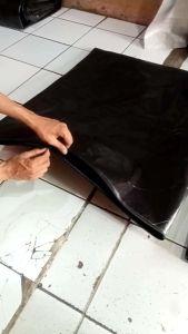 Karung Kurir Tipe A12 Korea: Pakai Resleting & Kancing