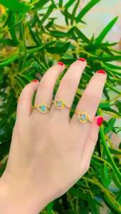 Cincin emas bangkok cop 916 persis ori