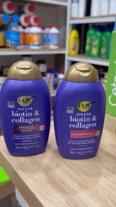 SET 2 CHAI DẦU GỘI + DẦU XÃ BIOTIN CHAI 385ML CỦA ML CỦA MỸ