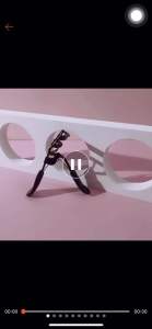 ที่ดัดขนตา 3D Eyelash Curler คลิปชุยามูกที่โค้งงอ มาสมัย สูงสำหรับผู้หญิงและผู้ชาย