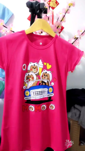 Daster anak perempuan murah | motif kartun Momoyo lucu untuk anak umur 3-10 tahun