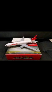 Swiss Airlines MD-11 Airplane Model 8 Inches with Landing Gears and Display Stand 20 cm Aircraft Collectibles