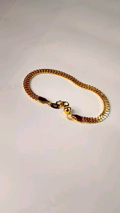 Gelang Tangan Wanita Titanium Motif Tikar Terbaru Koleksi Embos 750