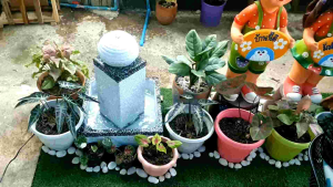 D213 น้ำพุ อ่างน้ำพุด น้ำล้น ขนาดเล็ก 💥มีให้เเลือก 4 สี (💥ฟรีปั้มน้ำ💥) อ่างน้ำพุ น้ำพุ อ่างน้ำ อ่าง แจกัน อ่างน้ำ อ่างบัว อ่างน้ำพุขนาดเล็ก น้ำพุขนาดเล็ก - Lazada