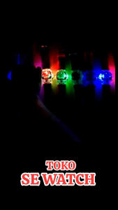 COD Jam Tangan Anak Cowok Digital Karakter Batman Lampu dan Music Melody