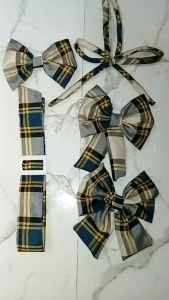 Neckties/ 2pcs/ 50 inches to 57 inches long/ garterized tali/ reusable to the other school blouse uniform school blouse uniform accessories/ send your actual color for Clarification pickup drop off time is between 2 pm to 4pm daily