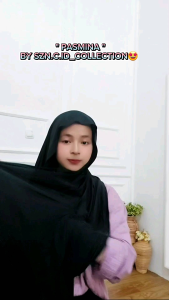 JILBAB KERUDUNG PASHMINA L 60 - P 180 JERSY PREMIUM