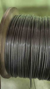 สลิง 3 มิลสแตนเลสเคลือบพีวีซีสีใส