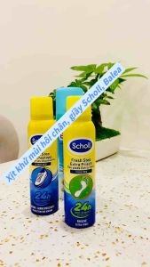Xịt khử mùi hôi chân và giày Scholl date mới nhất – Nội địa Đức