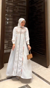 Gamis Dress Layly Bordir Payet by Arsyakayla: Bahan Kualitas Tinggi & Desain Elegan