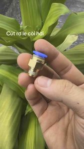 Cút nối ren nhựa ô tô các mã bắt rơ le còi ô tô bắt đường hơi ô tô phi 6 8 10 12.