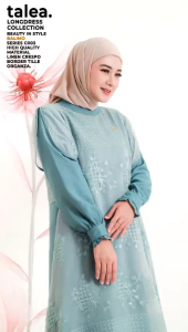 BajuGamis Dress Wanita Terbaru Talea Divia by Balimo