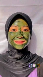 MASKER SPRILUINA | MASKER JERAWAT | ANTI KOMEDO | ANTI PENUAAN DINI