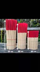 ธูปไหว้พระ ธูปเปลือย 20cm 25 cm 28cm 32 cm. 1 Kg. ไม้กลม ราคาถูก