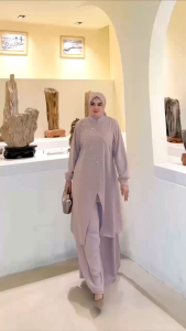INDLARA SHINBIE SET HIJAB SETELAN CELANA KULOT MODE TERBARU TERLARIS BEST SELLER PRODUK REAL DAN ORIGINAL