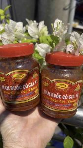 Mắm ruốc có gia vị hiệu Fisaco - Con Cá Vàng Phan Thiết.