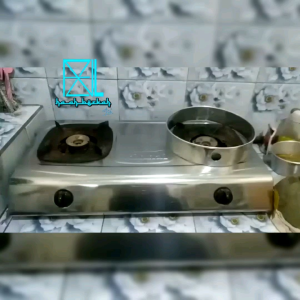 Ring Anti Angin Pengaman Api Kompor Gas Stainless Original Tinggi 3cm