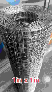 SIMJU [1"x1"] 304 Stainless Steel (1.1mm±) Thickness WELDED Wire Mesh Dawai (SELL BY FEET)