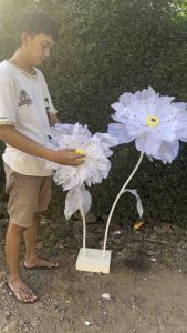 standing bunga lampu dekorasi pelaminan / lampu taman / lampu hias / lampu ruang tamu / lampu kamar