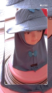 Jilbab Topi Bayi Pita Al Fajril