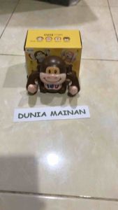 Mainan Anak Monyet Beruang Jungkir balik ada suara