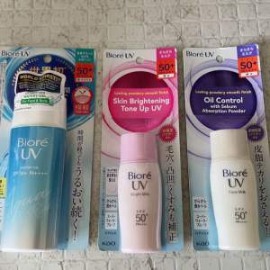 BIORE UV AQUA RICH Watery Gel / Watery Essence SPF50+ PA++++