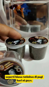 PELET IKAN CUPANG DNA SEGALA JENIS IKAN KUALITAS PREMIUM MEMPERTAJAM WARNA IKAN DAN NAFSU MAKNA IKAN