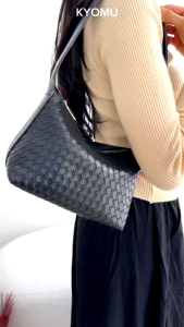 KYOMU\" tas wanita Alba selempang/bahu shoulder anyaman free box